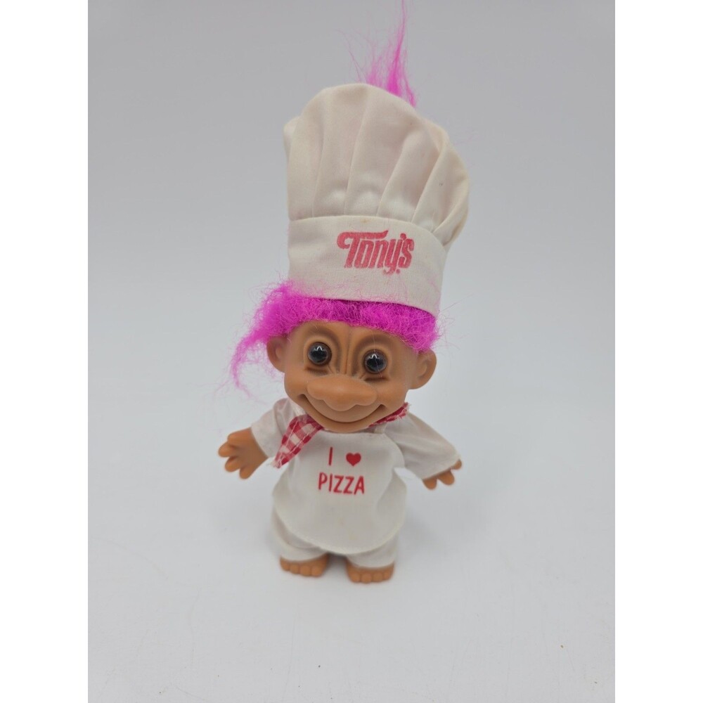 #1 Pizza Delivery 5" Russ Troll Doll Pizza Chef
